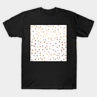 ROSE GOLD CONFETTI T-Shirt